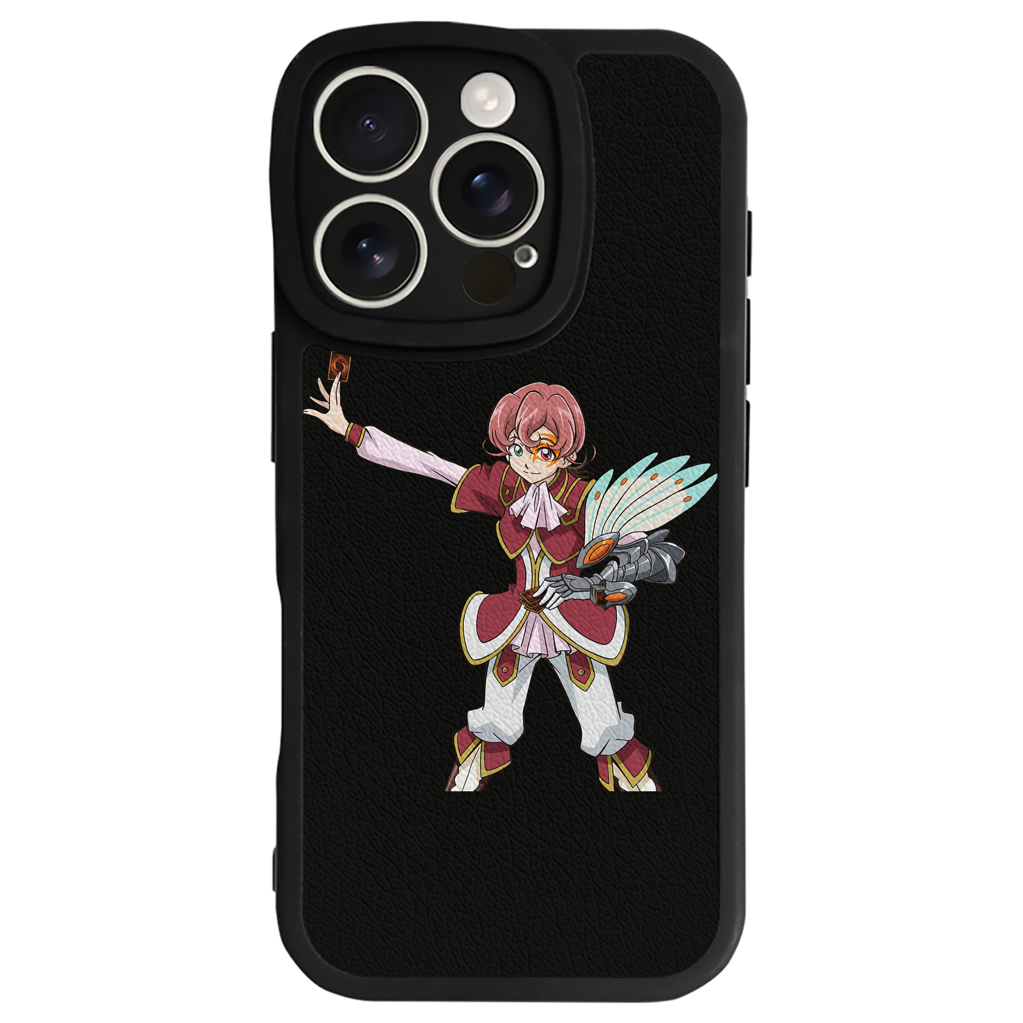 遊☆戯☆王 Yu-Gi-Oh! 【iPhone 16シリーズ対応】シリコンスマホケース（レザー調） 材質：シリコン